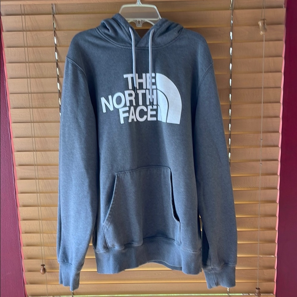 The North Face Gray Hoodie Medium